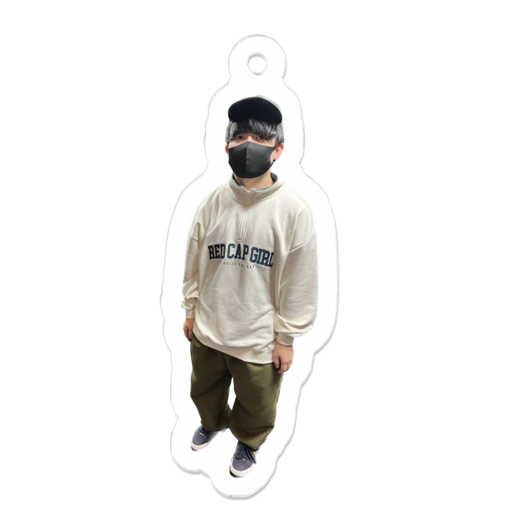 まめさん直立アクキー