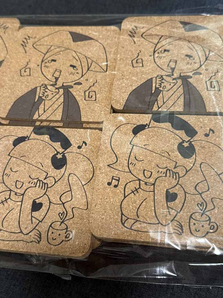 コルクコースター 一京 ミルク