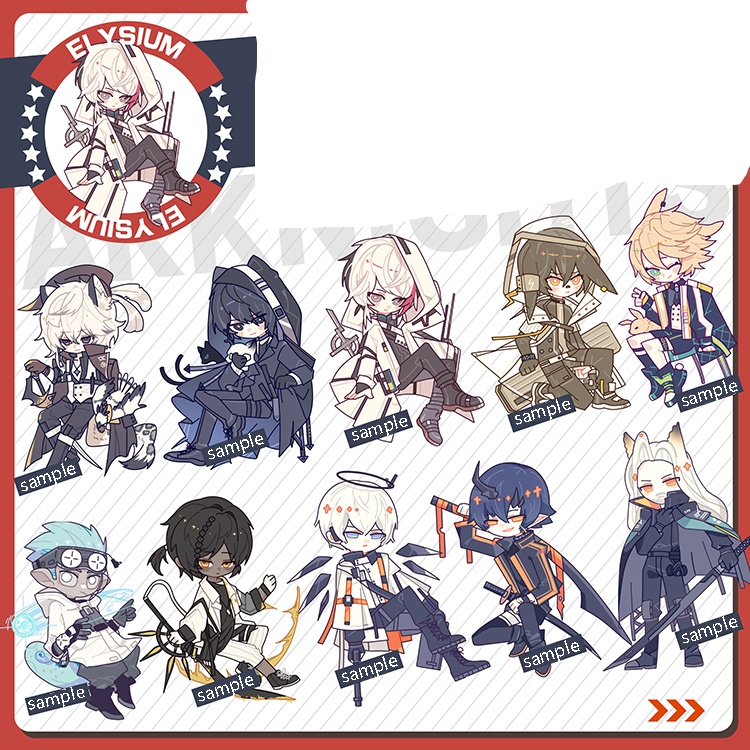 Arknights 明日方舟 アークナイツ エンカク イグゼキュター イーサン ヘラグ レオンハルト エリジウム ファントム エアースカーペ ソーンズ シルバーアッシュ 缶バッジ アクリルキーホルダー アクリルスタンド
