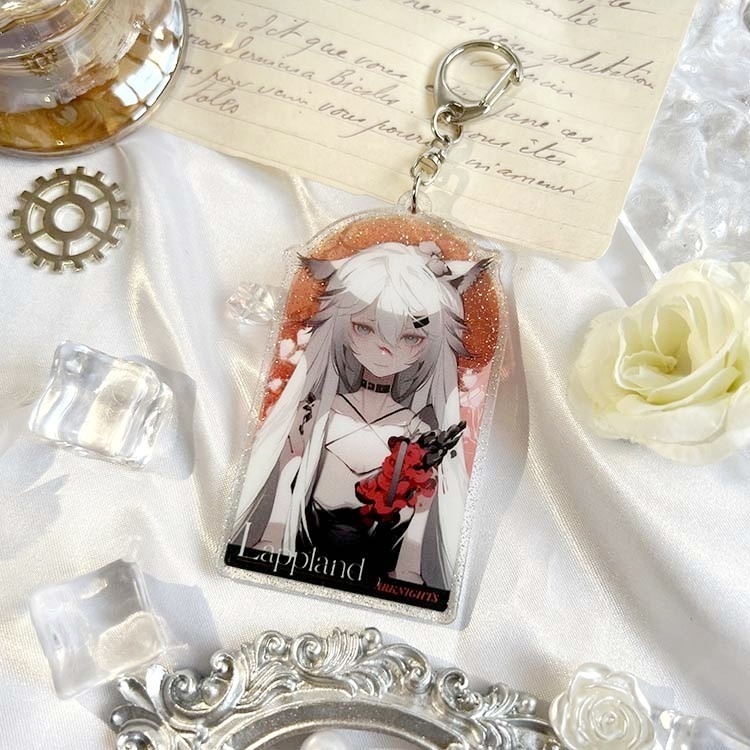 Arknights 明日方舟 アークナイツ ラップランド アクリルキーホルダー 缶バッジ