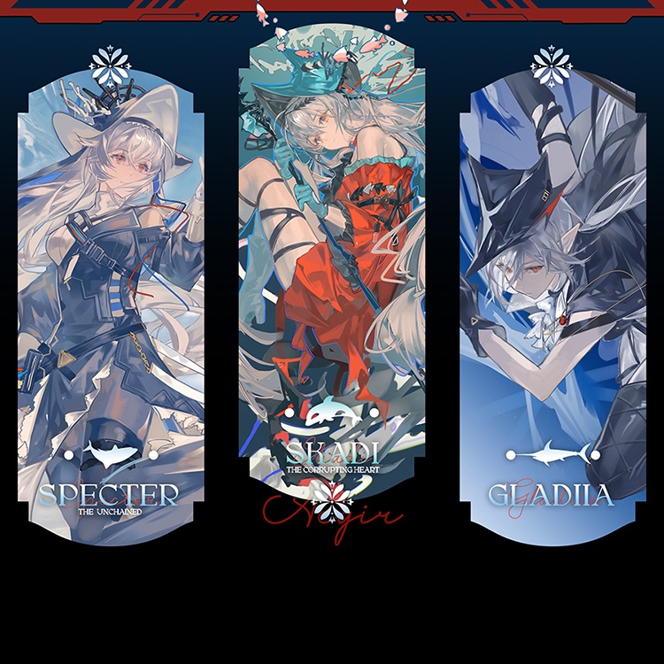 Arknights 明日方舟 アークナイツ 濁心スカジ スカジ スペクター グレイディーア アクリルキーホルダー