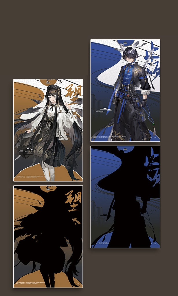 Arknights 明日方舟 アークナイツ レッシング ヴィルトゥオーサ アクリルスタンド 缶バッジ 色紙