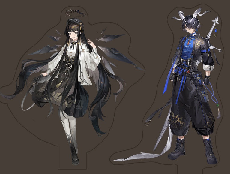 Arknights 明日方舟 アークナイツ レッシング ヴィルトゥオーサ アクリルスタンド 缶バッジ 色紙