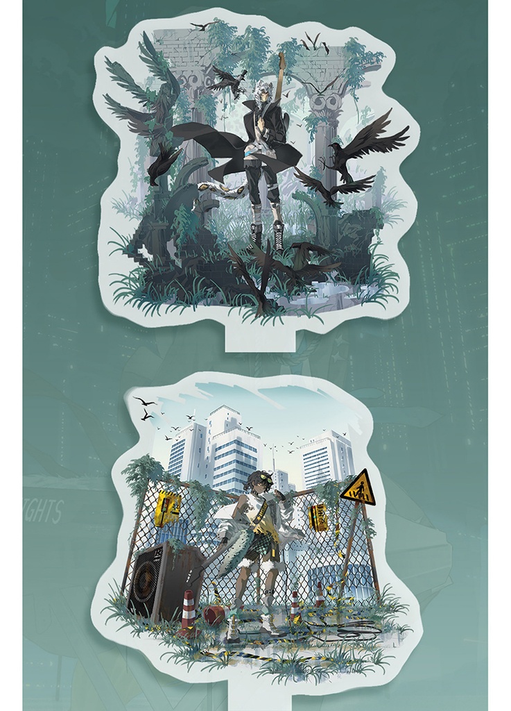 Arknights 明日方舟 アークナイツ シルバーアッシュ ソーンズ ムリナール アクリルスタンド 色紙