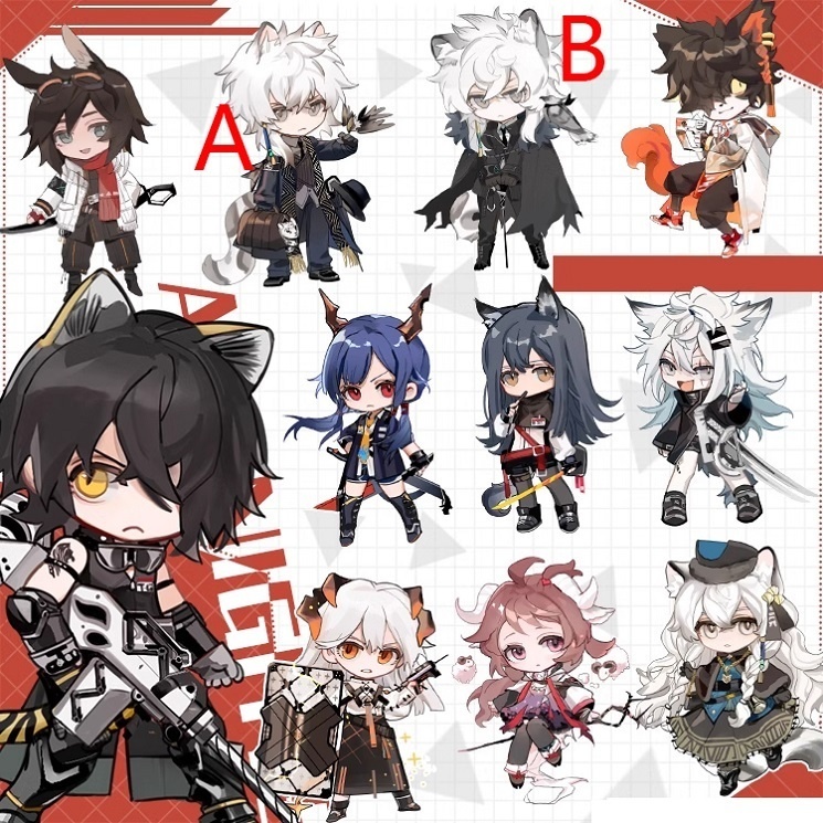 Arknights アークナイツ 明日方舟 クーリエ シルバーアッシュ ブローカ テキサス ラップランド ホシグマ チェン エイヤフィヤトラ プラマニクス アズリウス サリア ア ファントム アクリルスタンド アクリルキーホルダー 缶バッジ
