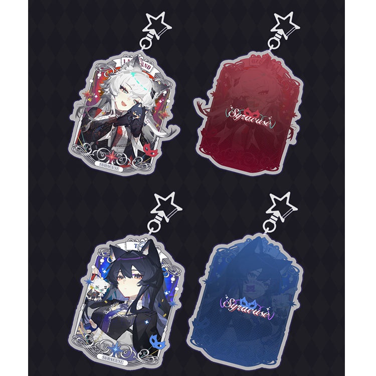 Arknights 明日方舟 アークナイツ ラップランド テキサス アクリルキーホルダー