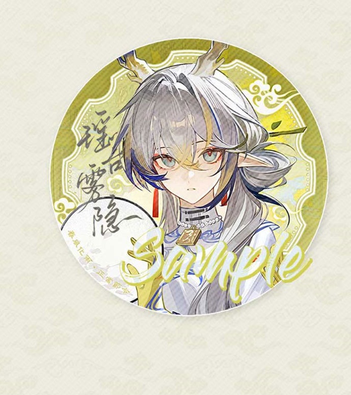 Arknights 明日方舟 アークナイツ シュウ 黍 アクリルキーホルダー 缶バッジ 色紙