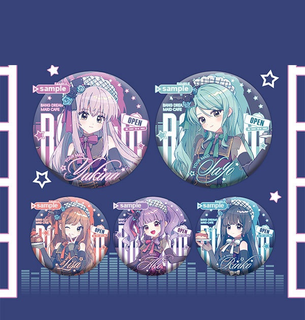 Roselia BanG_Dream! バンドリ 湊友希那 白金燐子 宇田川あこ 今井リサ 氷川紗夜 アクリルスタンド アクリルキーホルダー 缶バッジ 色紙