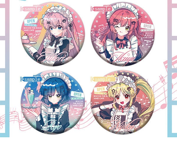 ぼっち・ざ・ろっく 山田リョウ 喜多郁代 伊地知虹夏 後藤ひとり アクリルスタンド アクリルキーホルダー 缶バッジ 色紙