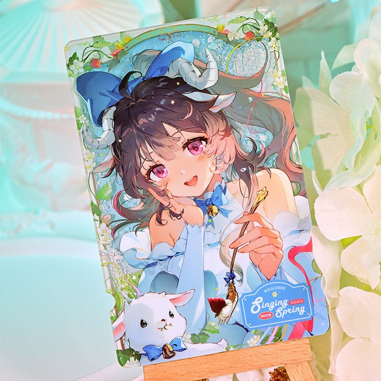 Arknights アークナイツ 明日方舟 エイヤフィヤトラ アクリルブロック 色紙 缶バッジ