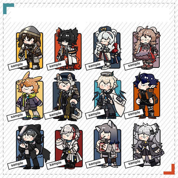 Arknights 明日方舟 アークナイツ エアースカーペ ア ロサ エイヤフィヤトラ レオンハルト シルバーアッシュ イグゼキュター エンカク ファントム エリジウム テキサス ラップランド アクリルキーホルダー