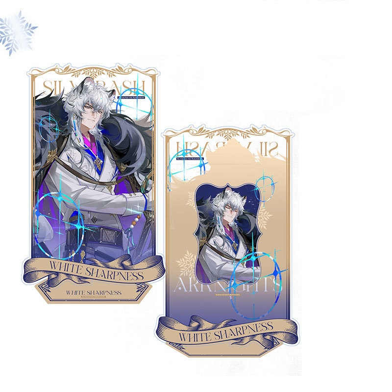 Arknights アークナイツ 明日方舟 シルバーアッシュ アクリルスタンド 色紙 缶バッジ ブックマーク