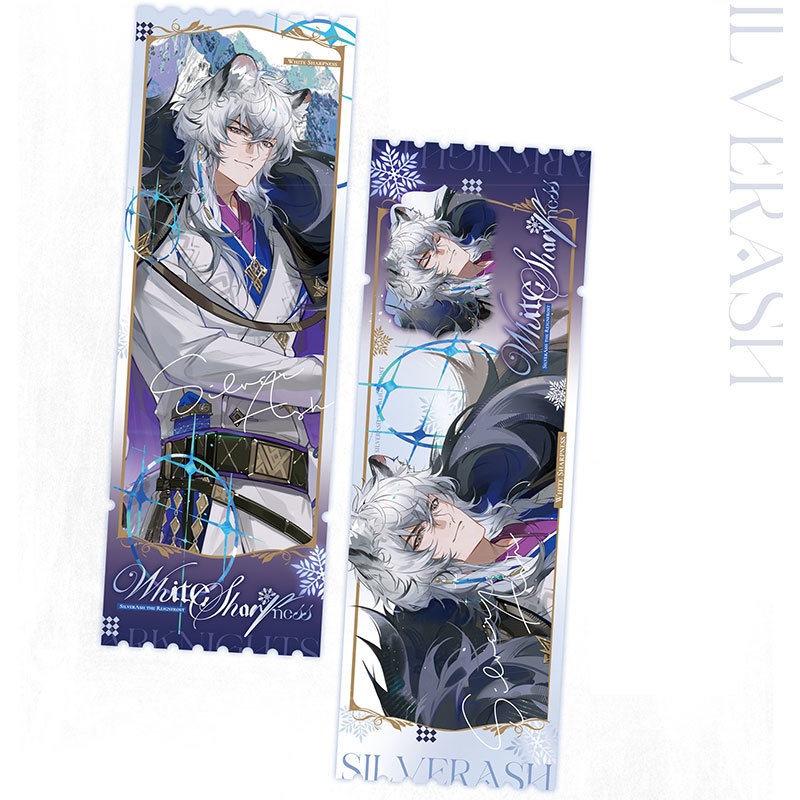 Arknights アークナイツ 明日方舟 シルバーアッシュ アクリルスタンド 色紙 缶バッジ ブックマーク