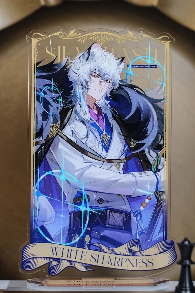 Arknights アークナイツ 明日方舟 シルバーアッシュ アクリルスタンド 色紙 缶バッジ ブックマーク