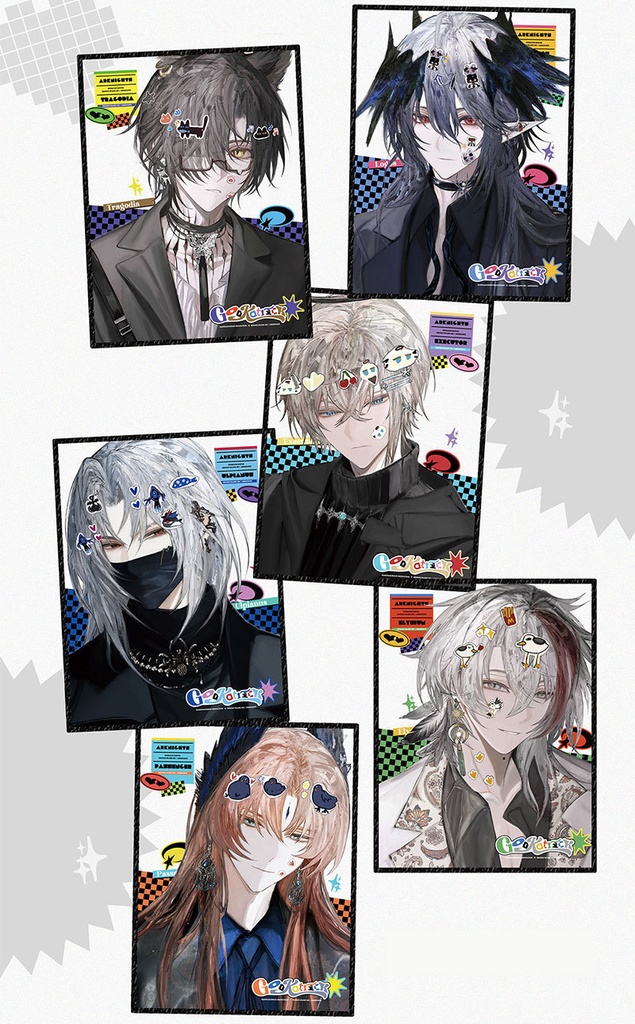 Arknights 明日方舟 アークナイツ ロゴス logos トラゴディア イグゼキュター ウルピアヌス パッセンジャー エリジウム アクリルスタンド 色紙 缶バッジ