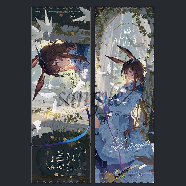 Arknights 明日方舟 アークナイツ アーミヤ アクリルスタンド 色紙 缶バッジ ブックマーク