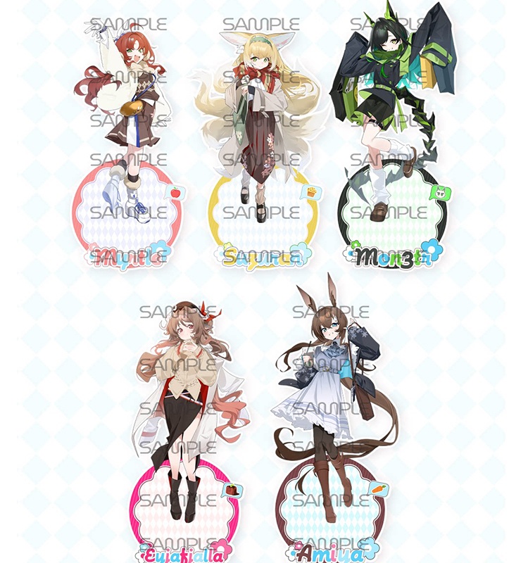 Arknights 明日方舟 アークナイツ アーミヤ エイヤフィヤトラ スズラン テンニンカ Mon3tr アクリルスタンド