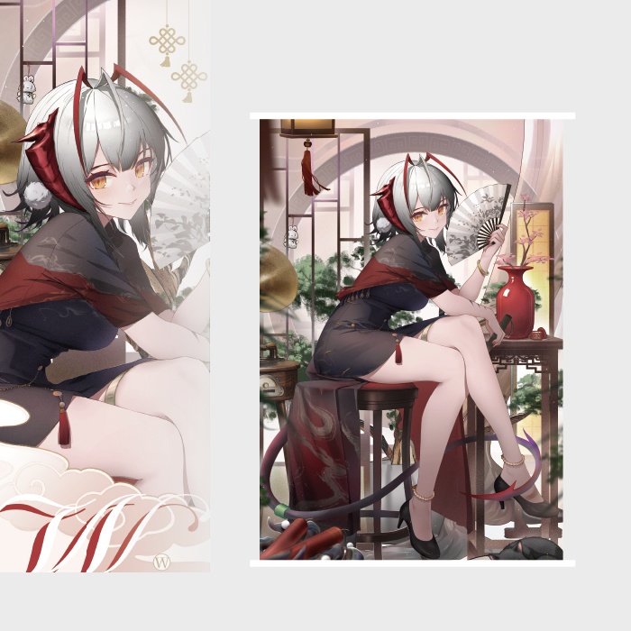 Arknights 明日方舟 アークナイツ W ウィシャデル アクリルスタンド 缶バッジ 色紙 ブックマーク