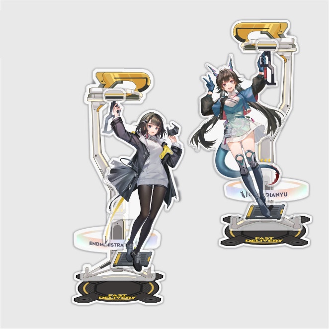 アークナイツ エンドフィールド アークナイツ:エンドフィールド チェン・センユー チェン 管理人 アクリルスタンド アクリルキーホルダー 缶バッジ