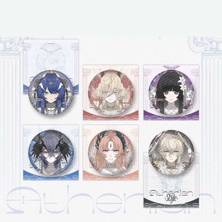 Arknights アークナイツ 明日方舟 モスティマ ロゴス logos パッセンジャー ヴィルトゥオーサ イグゼキュター ヴィヴィアナ アクリルキーホルダー 缶バッジ