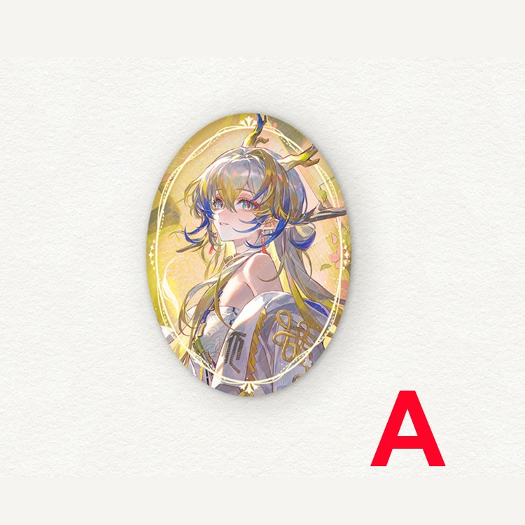 Arknights アークナイツ 明日方舟 シュウ 黍 アクリル色紙 缶バッジ