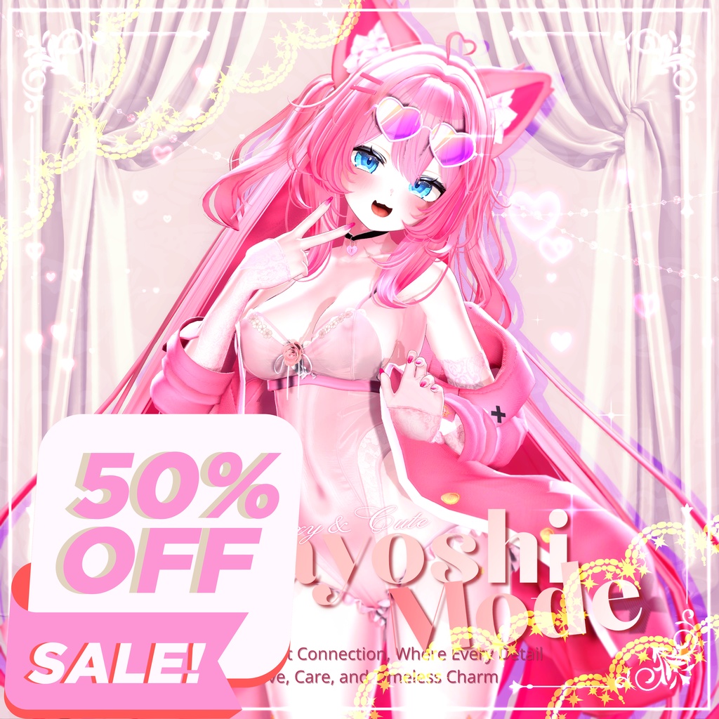 ❤半額セール❤♡NAKAYOSHIもーど♡ #NAKAYOSHIVR