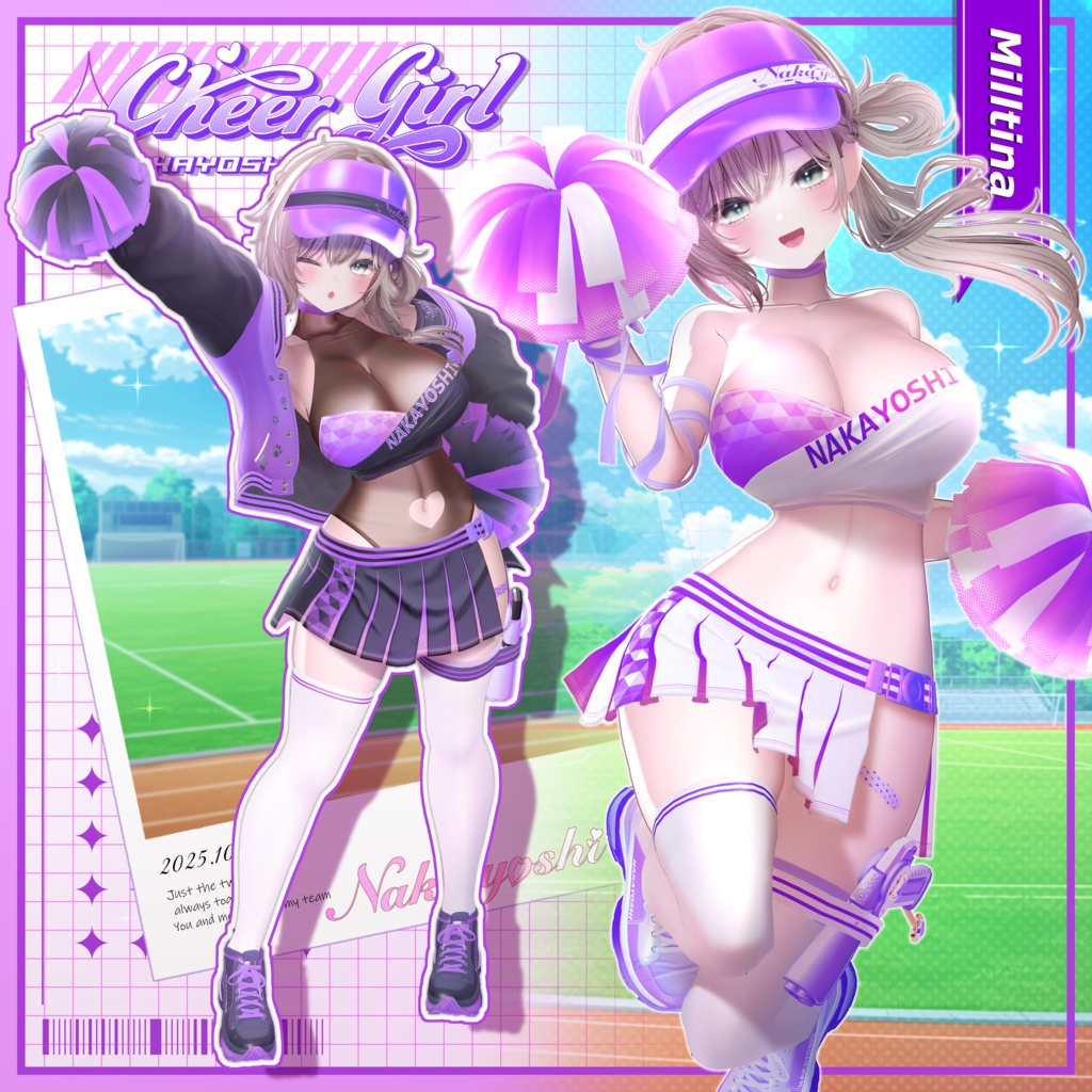 🌺📢NAKAYOSHI チアガール📢🌺#NAKAYOSHIVR