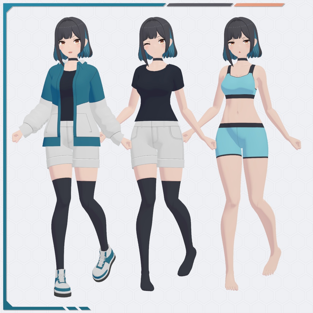 オリジナル3Dモデル 「Ciara / シアラ」