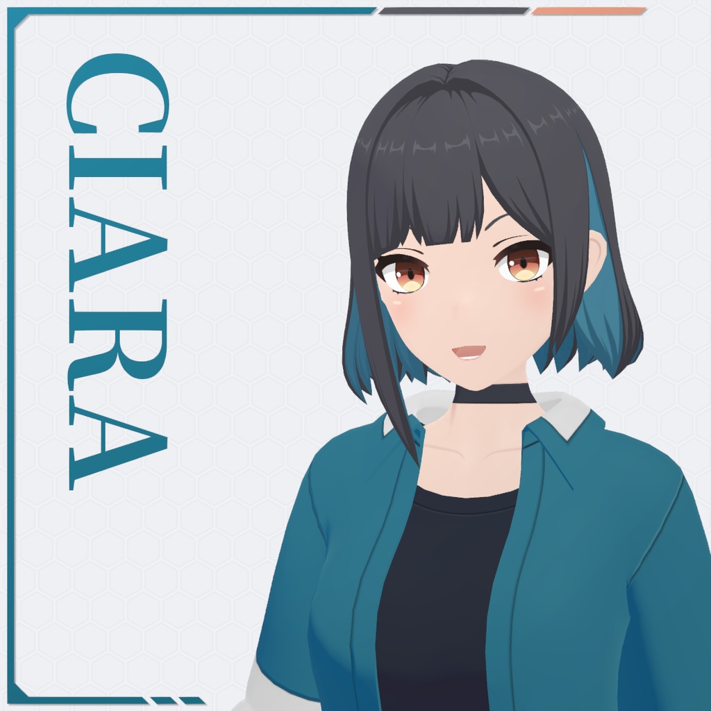 オリジナル3Dモデル　「Ciara / シアラ」