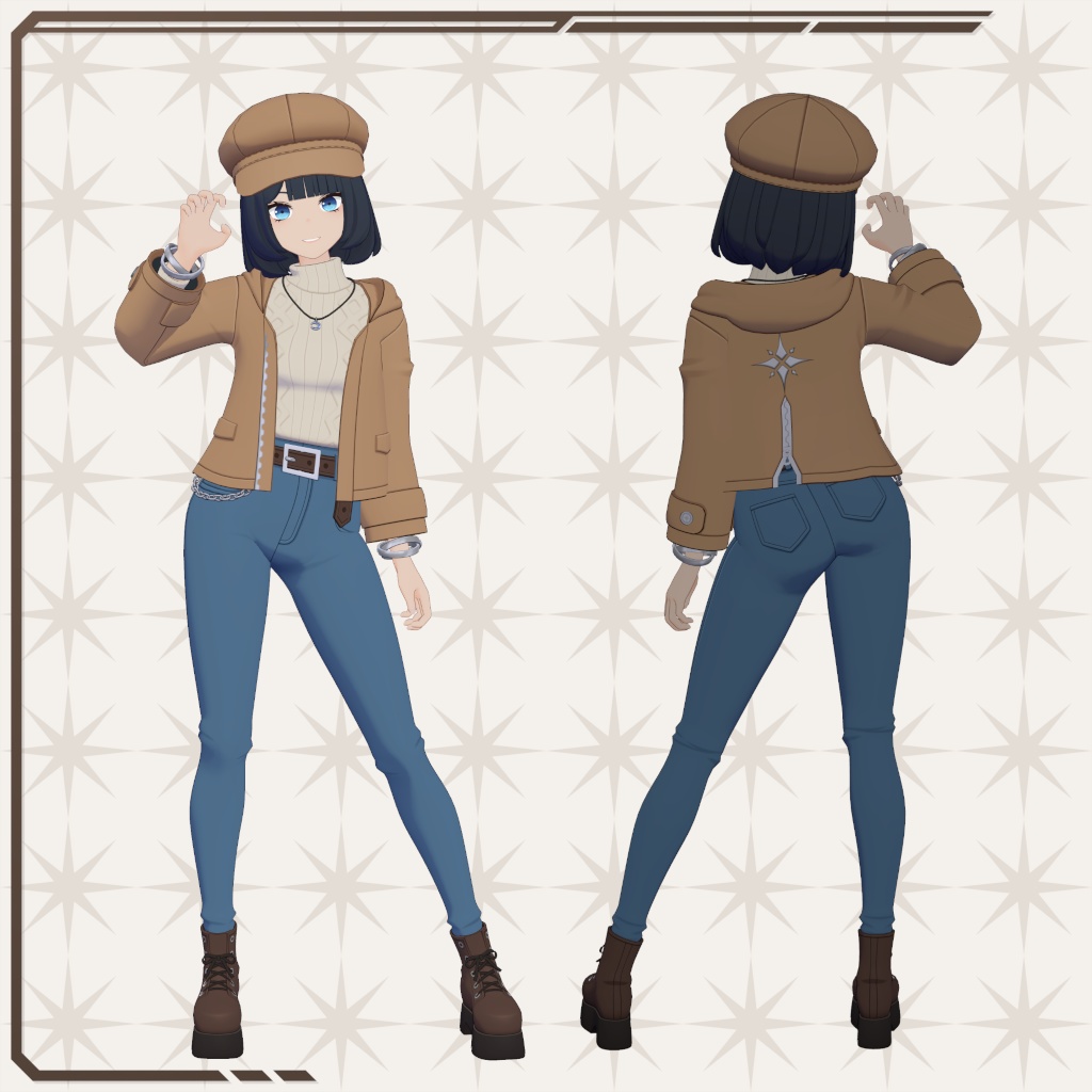 オリジナル3Dモデル 「kystra / キストラ」