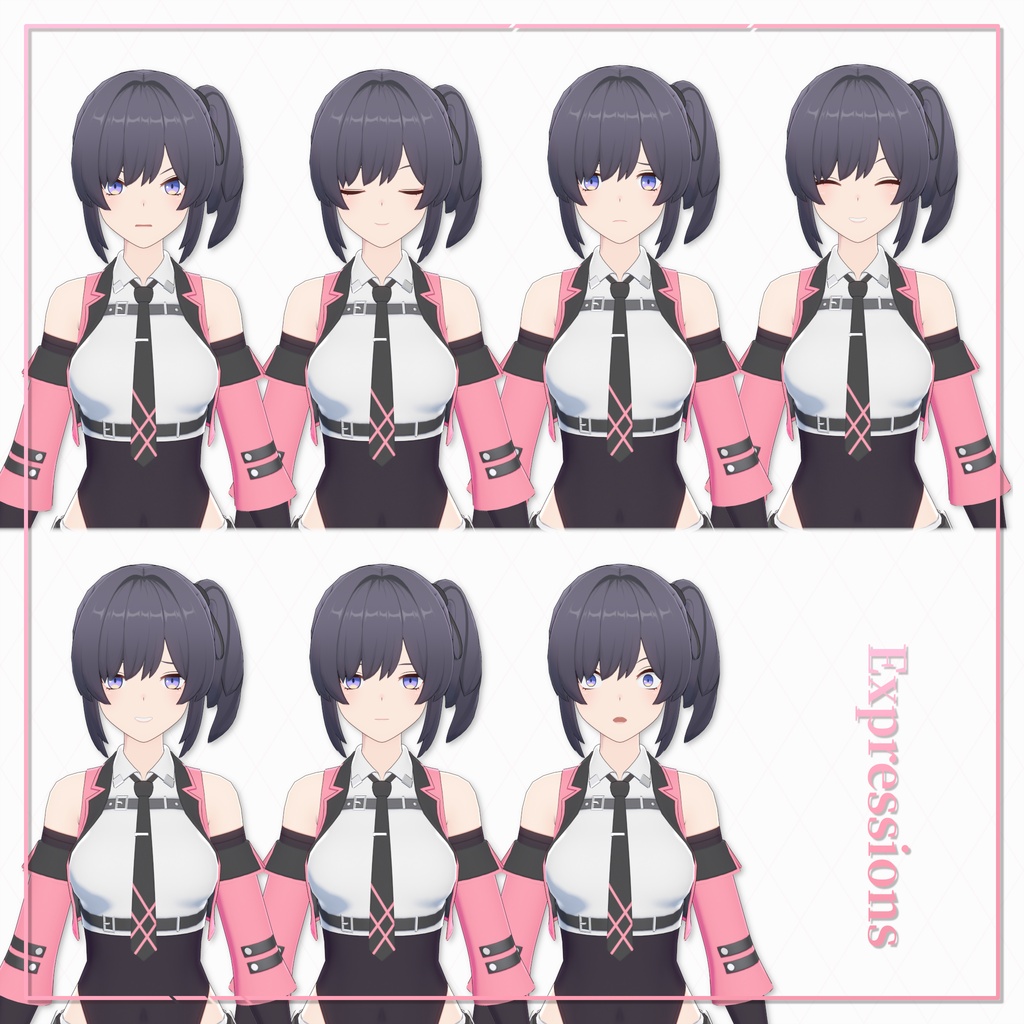 オリジナル3Dモデル 「Ameluna / アメルナ」