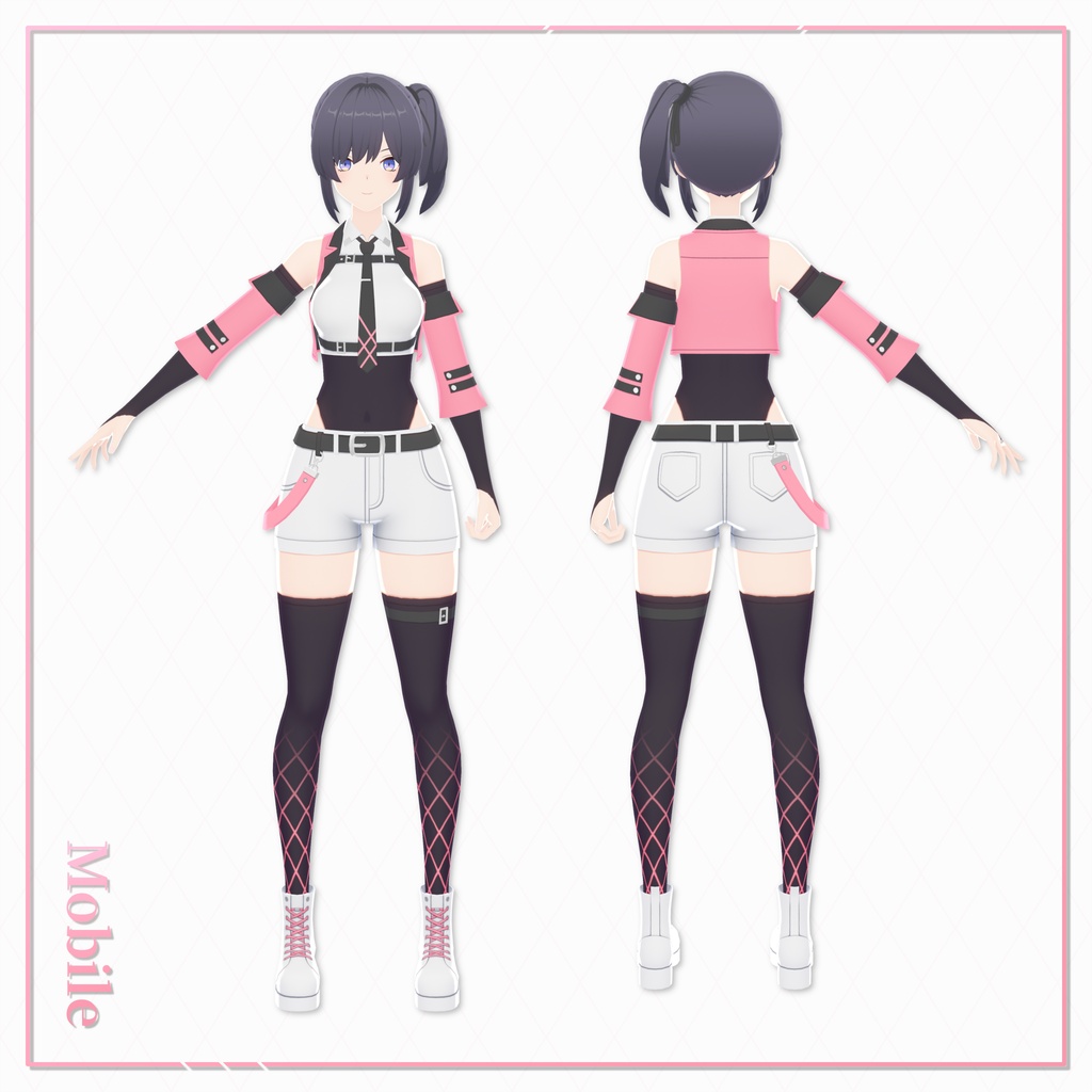 オリジナル3Dモデル 「Ameluna / アメルナ」