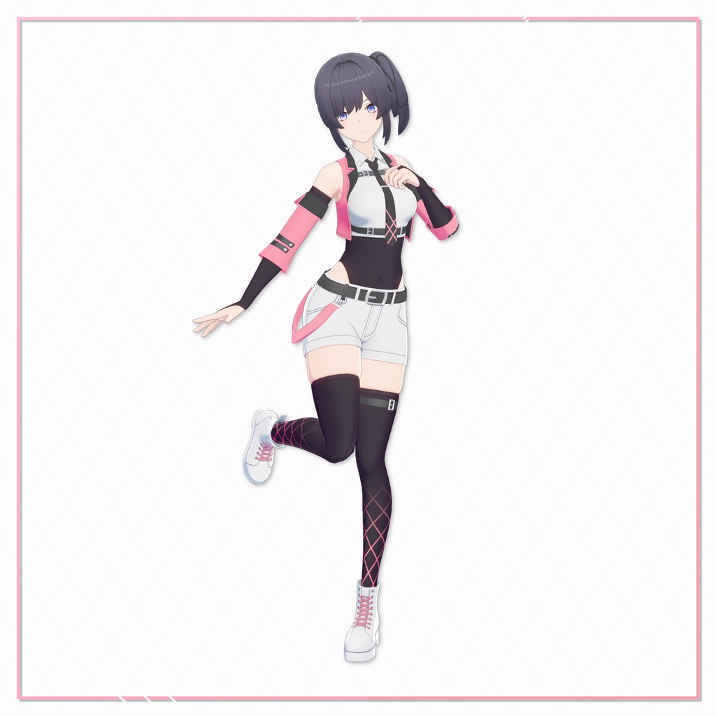 オリジナル3Dモデル　「Ameluna / アメルナ」 - Serenyth Lab - 2/7