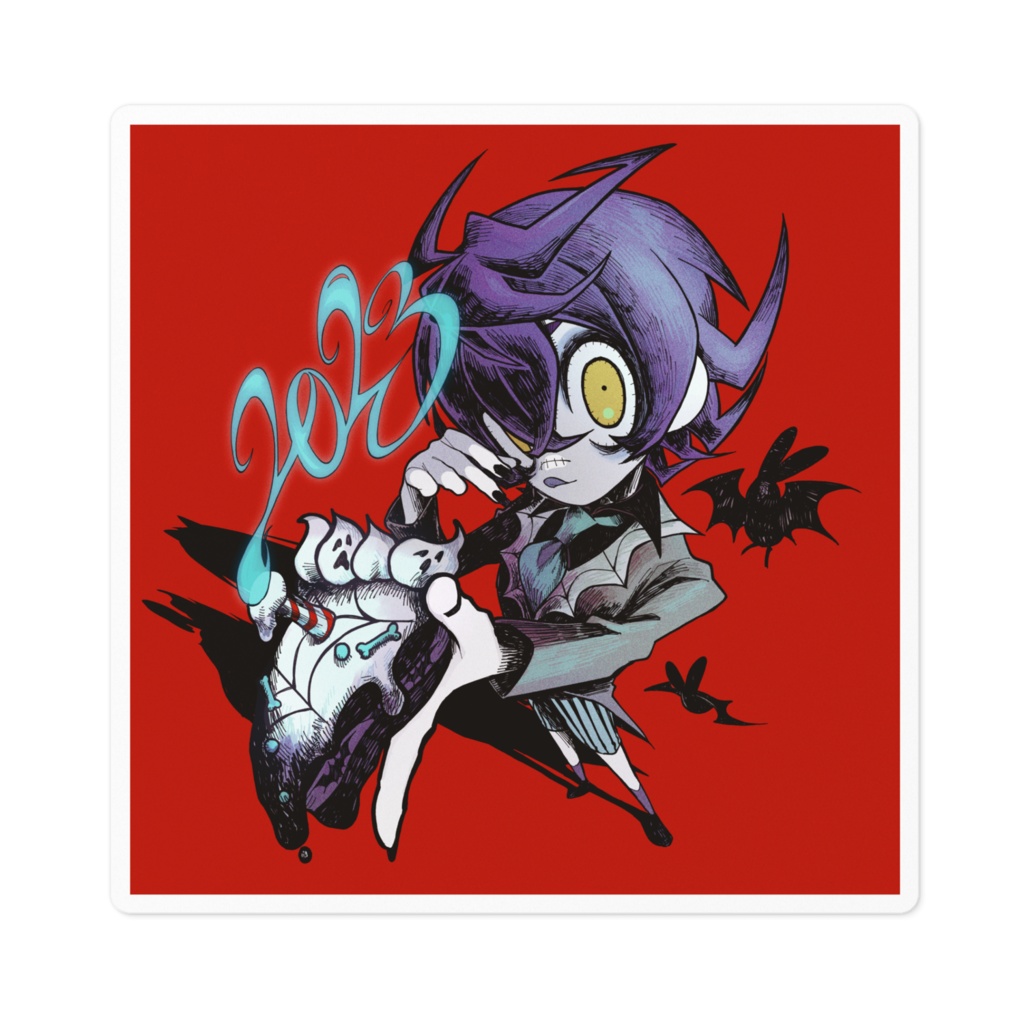 誕生日グッズ ステッカー 1 31まで Haze Box 霧箱 Booth