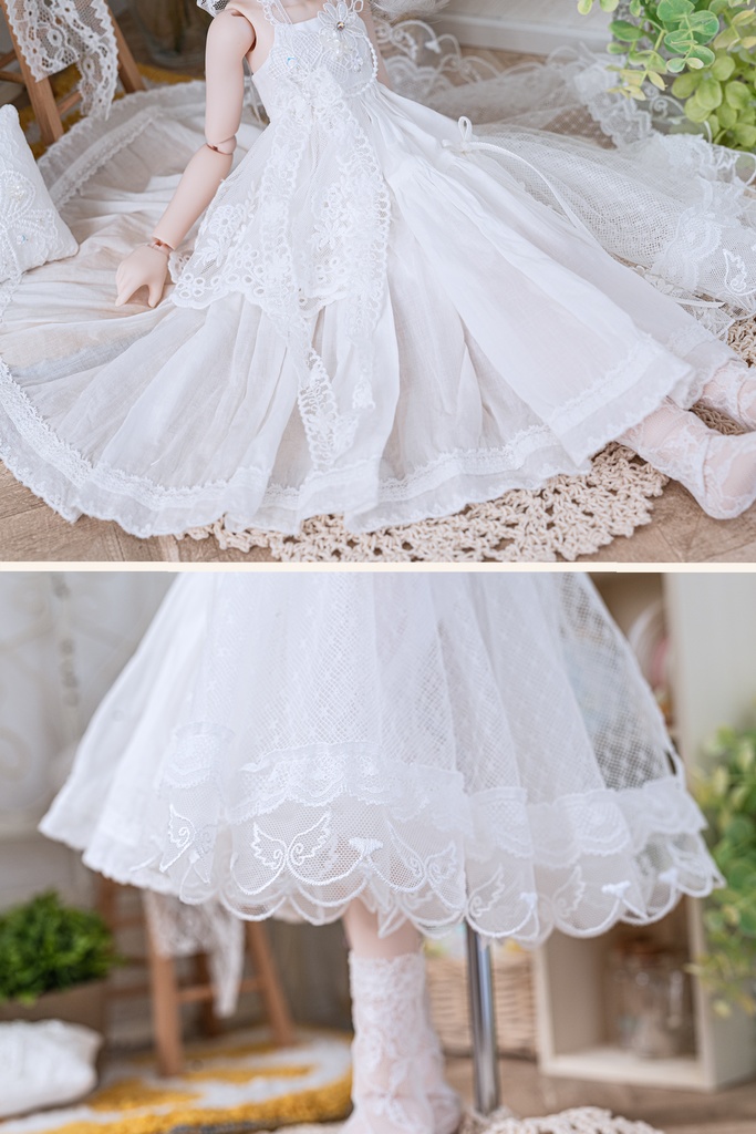 【★SDMサイズ】入道雲のワンピース