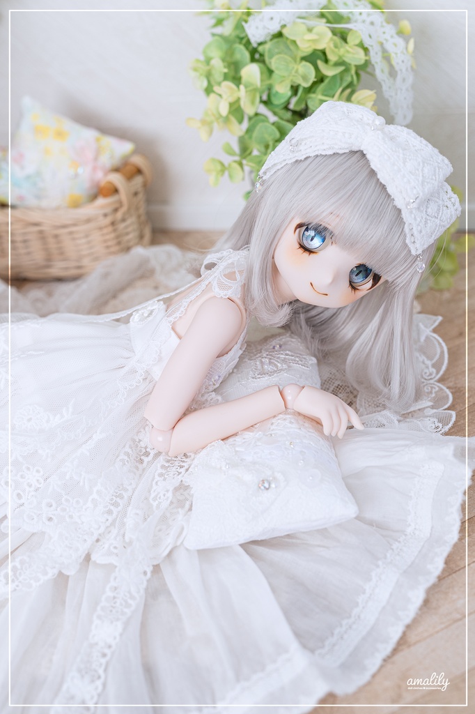 【★SDMサイズ】入道雲のワンピース