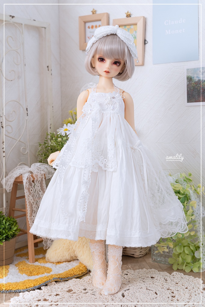 【★SDMサイズ】入道雲のワンピース