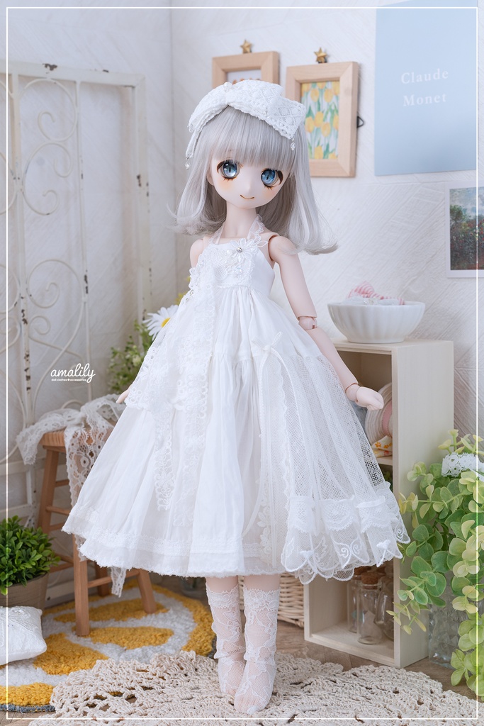 【★SDMサイズ】入道雲のワンピース