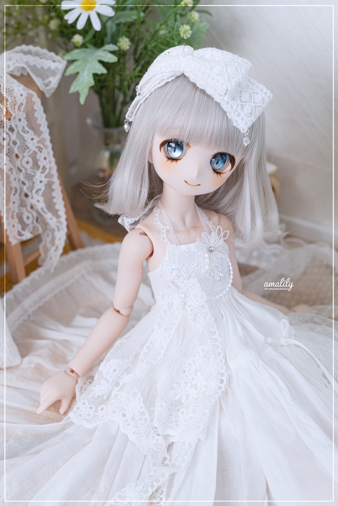 【★SDMサイズ】入道雲のワンピース