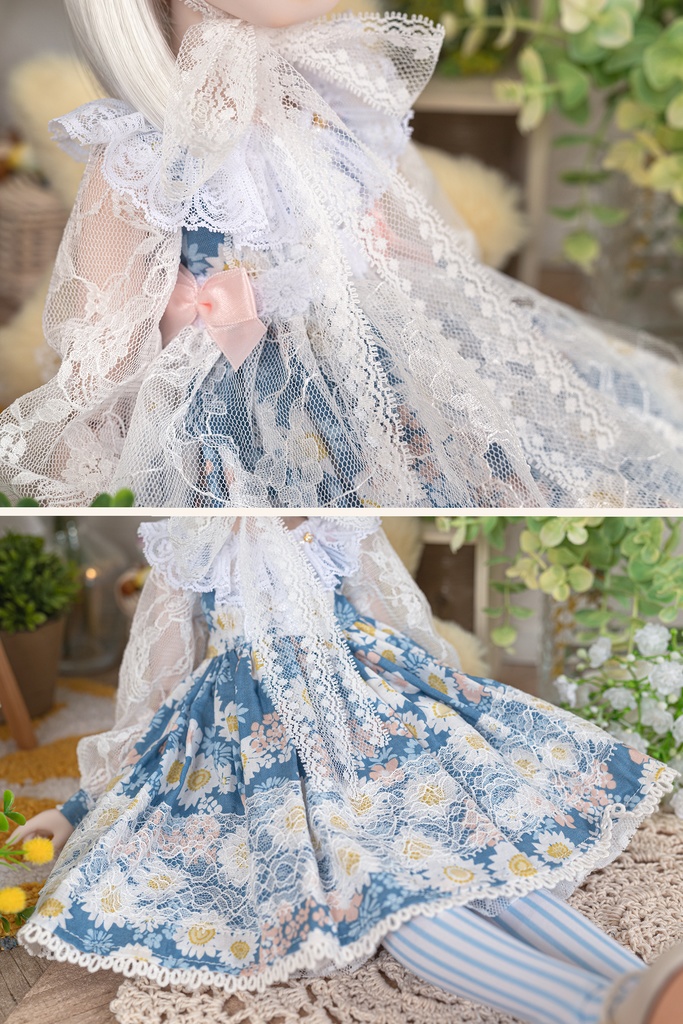 【☆MDD/SDM】雪原の少女のワンピース 2024