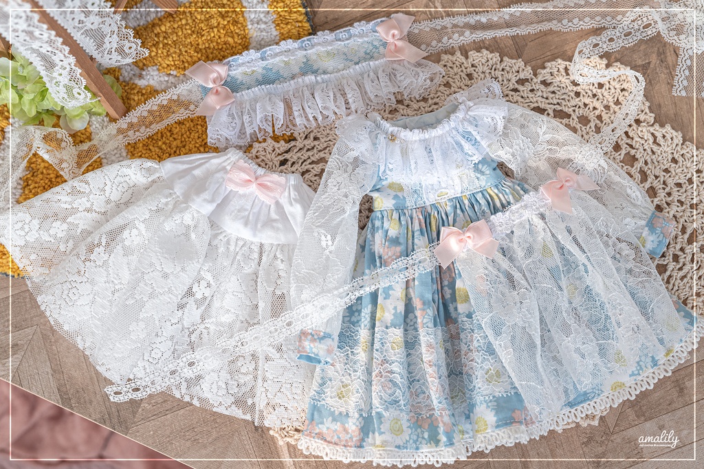 【☆MDD/SDM】雪原の少女のワンピース 2024