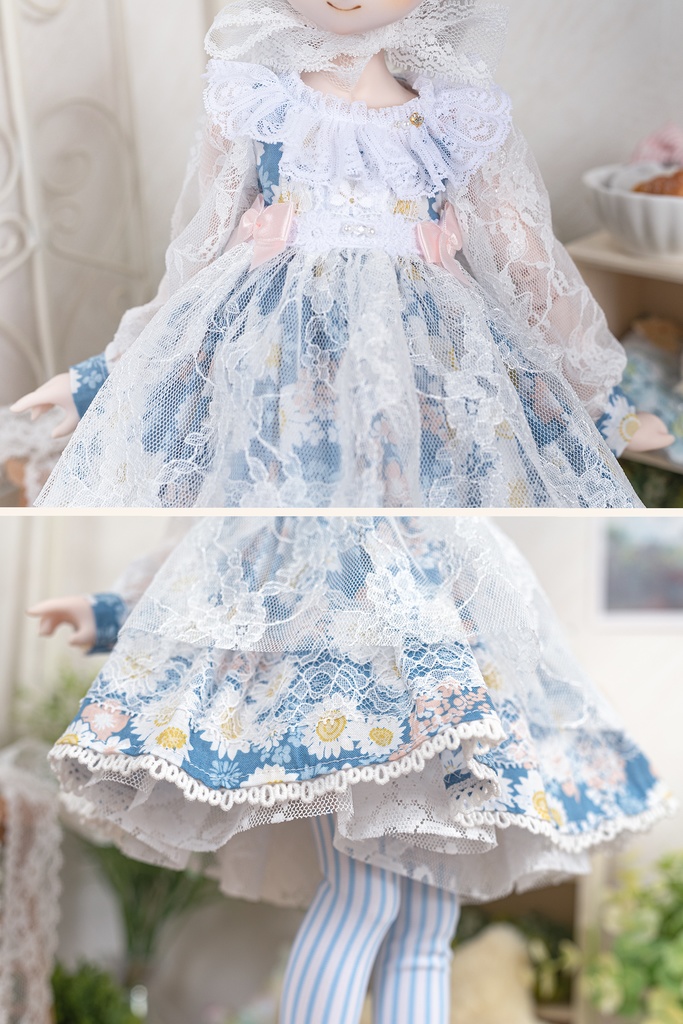 【☆MDD/SDM】雪原の少女のワンピース 2024