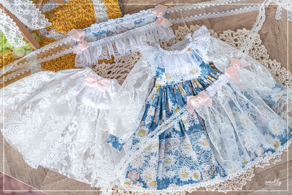 【☆MDD/SDM】雪原の少女のワンピース 2024