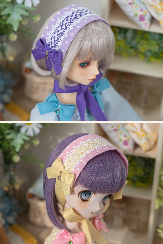 【SDM/MDD】水玉レトロヘッドドレス