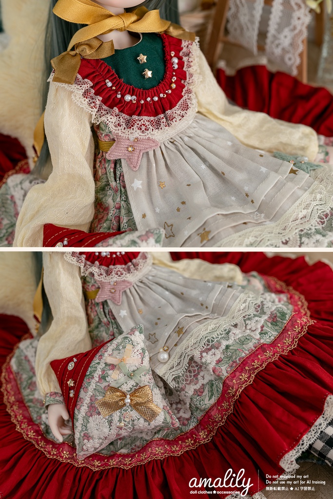 【MDD/SDM】ホリデーなドレスセット