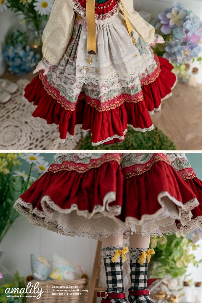 【MDD/SDM】ホリデーなドレスセット