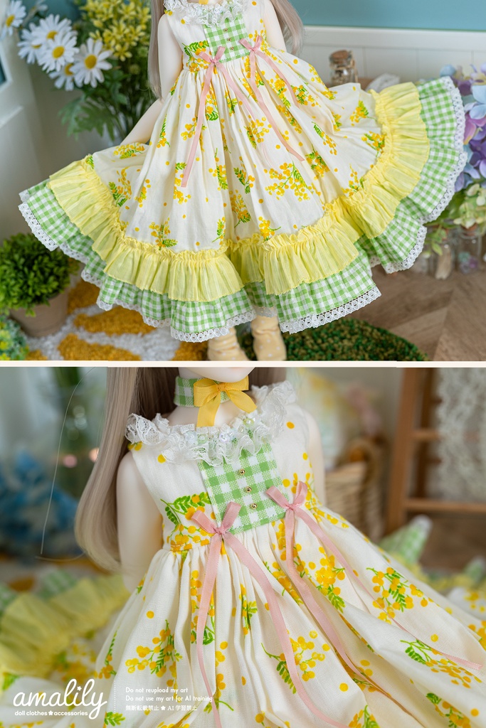 【MDD/SDM】ミモザのワンピース