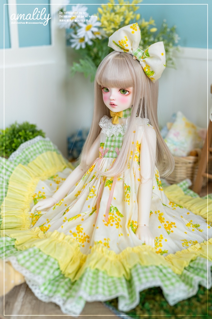 【MDD/SDM】ミモザのワンピース