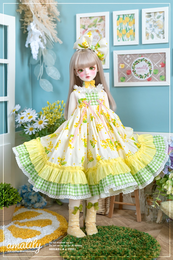 【MDD/SDM】ミモザのワンピース