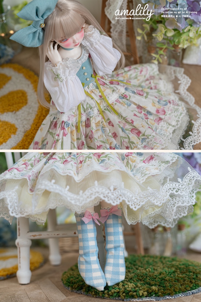 【MDD/SDM】ふんわりチューリップワンピース